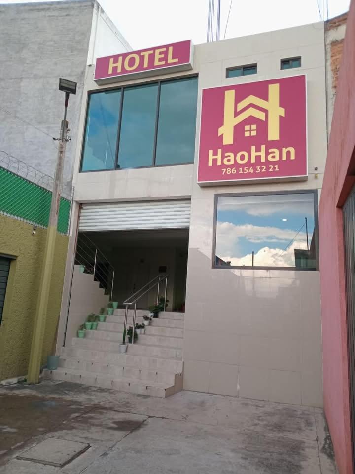 Hotel Hao Han Ciudad Hidalgo Bagian luar foto