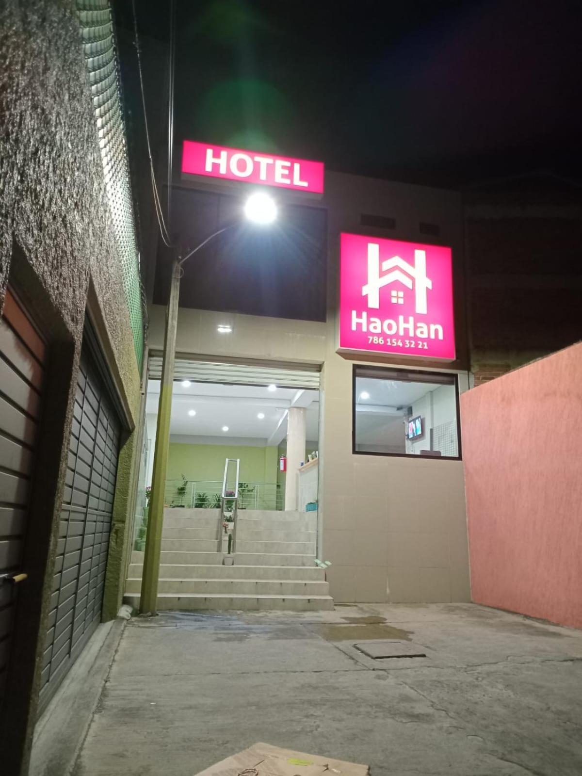 Hotel Hao Han Ciudad Hidalgo Bagian luar foto