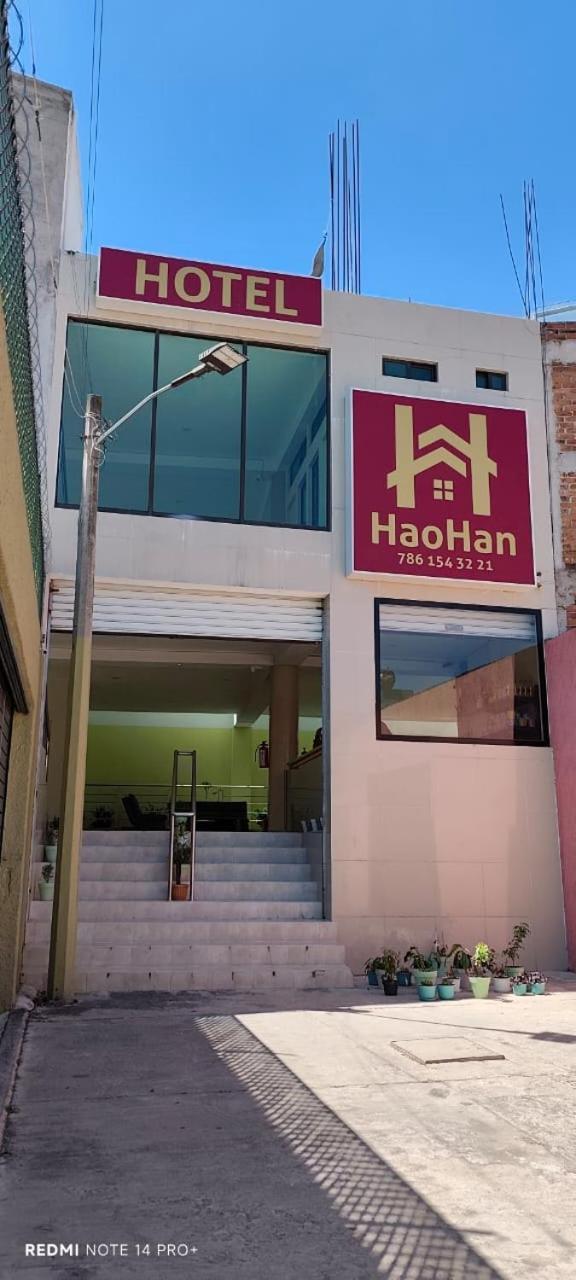 Hotel Hao Han Ciudad Hidalgo Bagian luar foto
